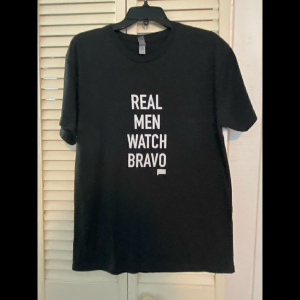 Real Men Watch BRAVO t-shirt - Picture 2 of 5